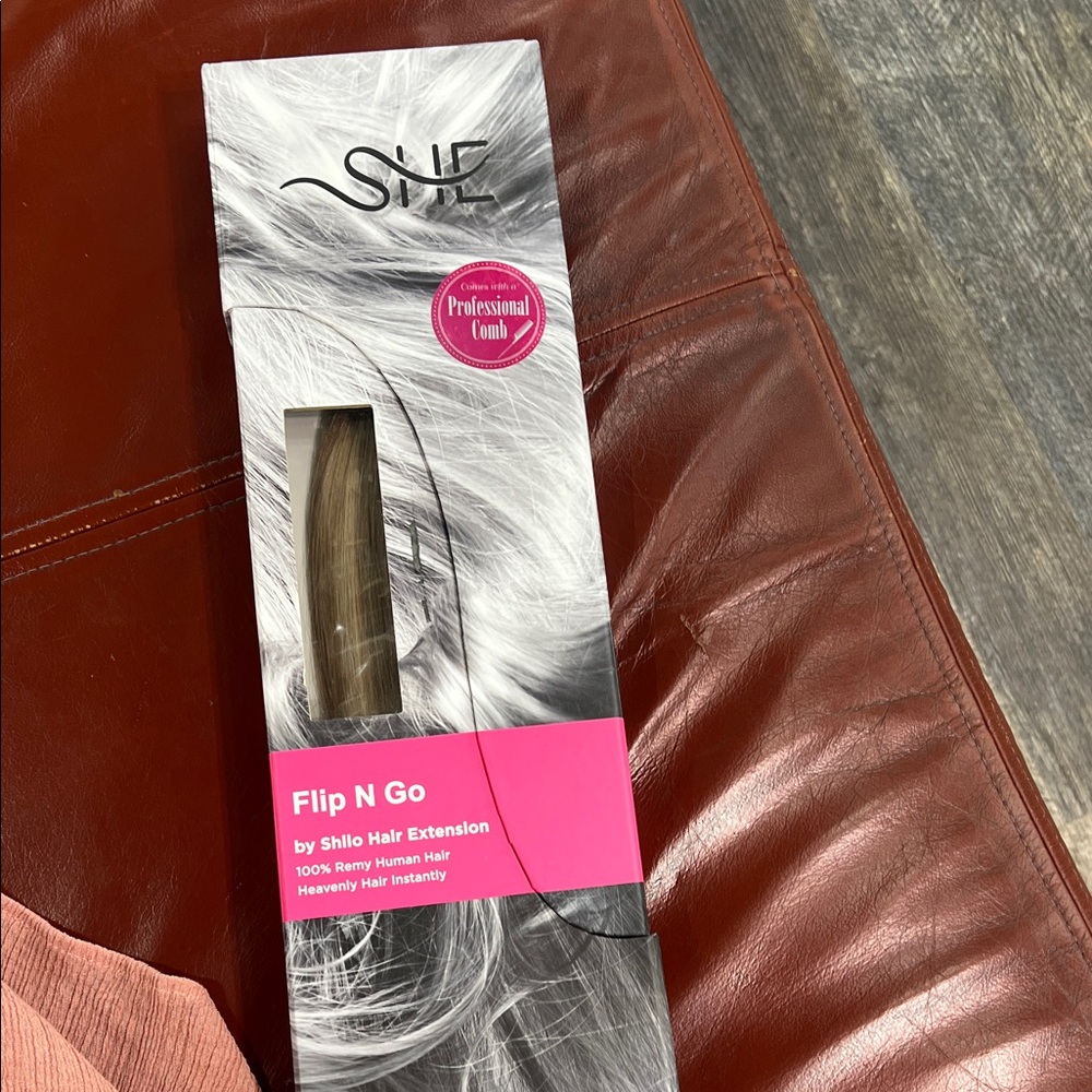 Flip N Go by Shillo Hair Extension - Light Ash Brown